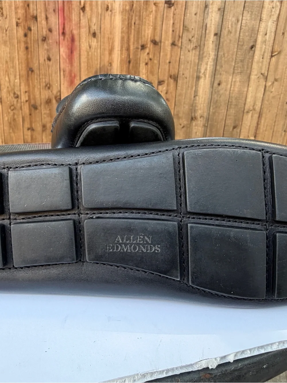 Allen Edmonds Lewis Leather Penny Driving Loafers Dark Brown Men's Size 12 D